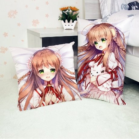 rewrite神户小鸟动漫抱枕方形靠枕午睡枕头宅男女二次元周边定做