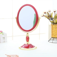 Настольное зеркало макияж зеркало европейское зеркало с двойным заправочным зеркалом Портативное свадебное зеркало принцесса 3 раза HD Поместить большое зеркало платформы