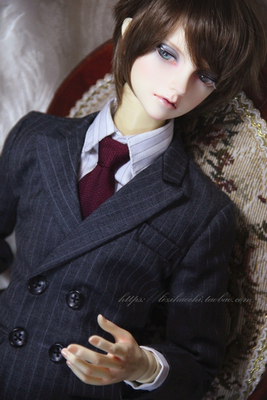 taobao agent [Sale] BJD/Uncle, three -point customized suit ++ 2015.12 & 1 Shuangdan suit ++ gray bird ++