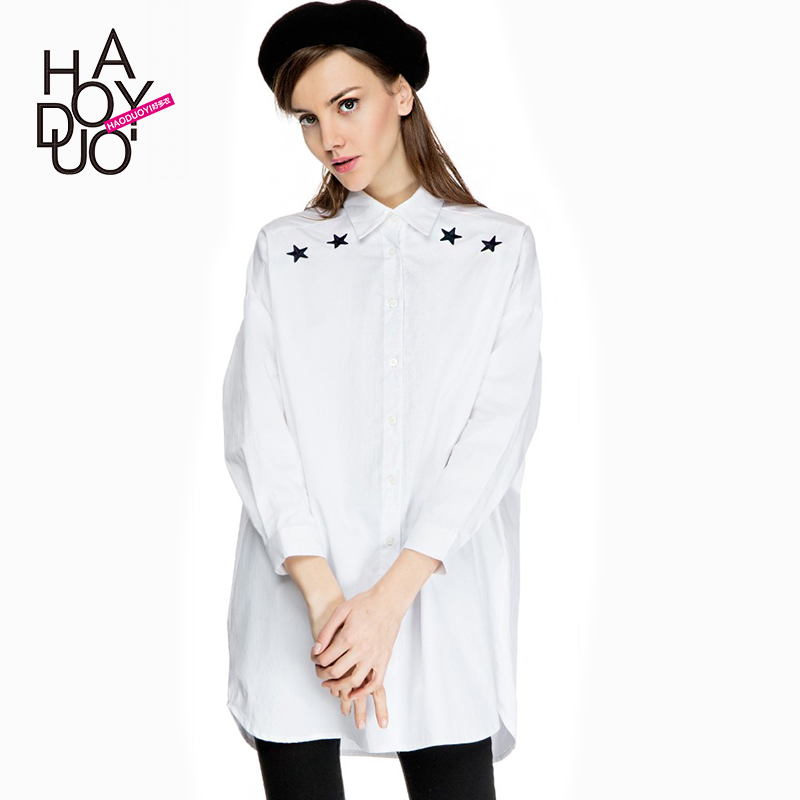 

женская рубашка Haoduoyi 15124a458 2015