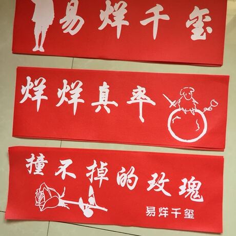 【满20元包邮】易烊千玺应援手幅