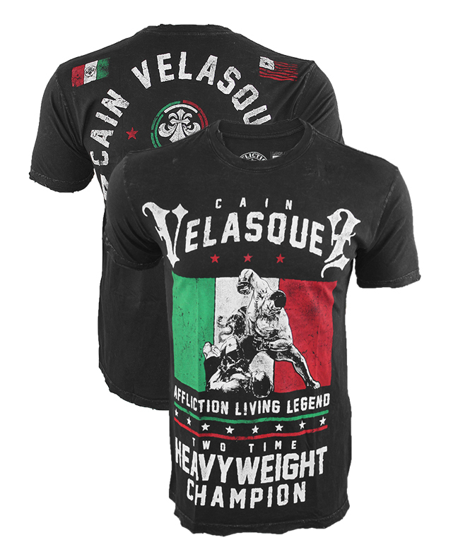 

Футболка мужская MMA 015 Affliction Cain Velasquez Living Legend UFC