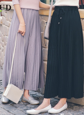 【雪纺阔腿裤裙裤】_雪纺裙裤图片_百褶雪纺裙裤价格_搭配分享 - 爱