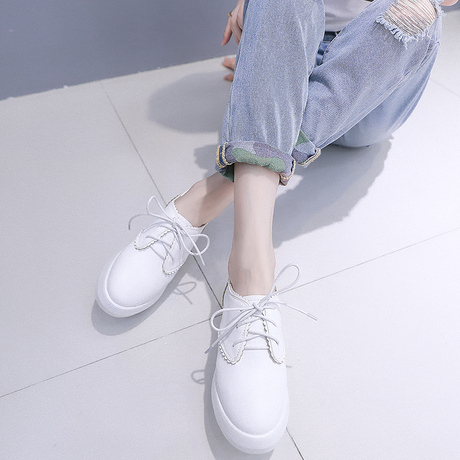 【潮松糕鞋】_平底系带单鞋图片_系带单鞋价格_搭配分享 - 爱逛街