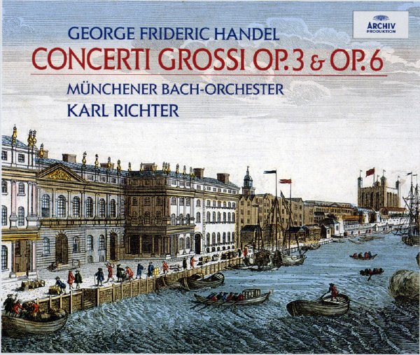 

Музыка CD, DVD Handel OP.3 OP.6 Karl Richter ARCHIV 4CD