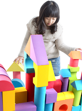 发布了  孩子宝贝eva泡沫积木大号软体拼搭积木幼儿园益智儿童玩具3