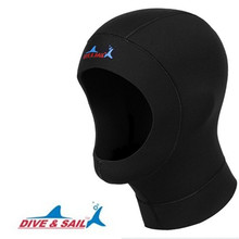 Подводная шляпа DiveSail 3mm солнцезащитное зимнее плавание обогревательная мужская и женская подводная шляпа зимний купальный чехол