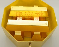 Li Juming Восемь игр талисман золотой бар золотой золотой золотой бар Wangyun Rong Wealth Box Gold Bar