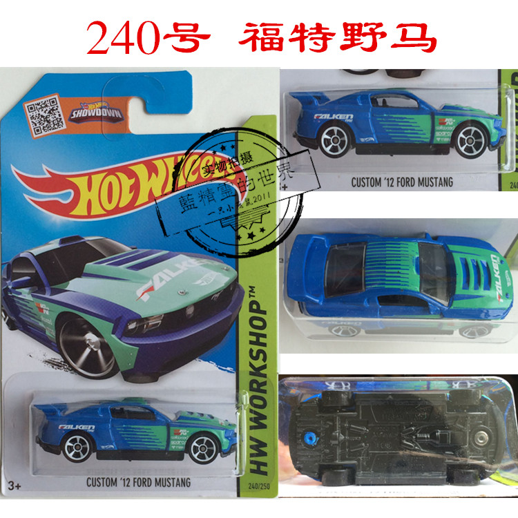 

Модель машины Hot wheels 5J Hotwheels CUSTOM 12 FORD MUSTANG240