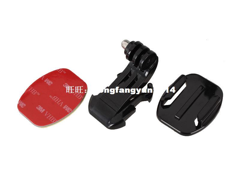 

периферийные устройства USB J-Hook Buckle Flat Mount With 3M Sticker For Gopro Hero He