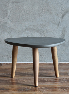 00       derval   发布了   尚森美式茶几仿水泥三角简约现代功夫小