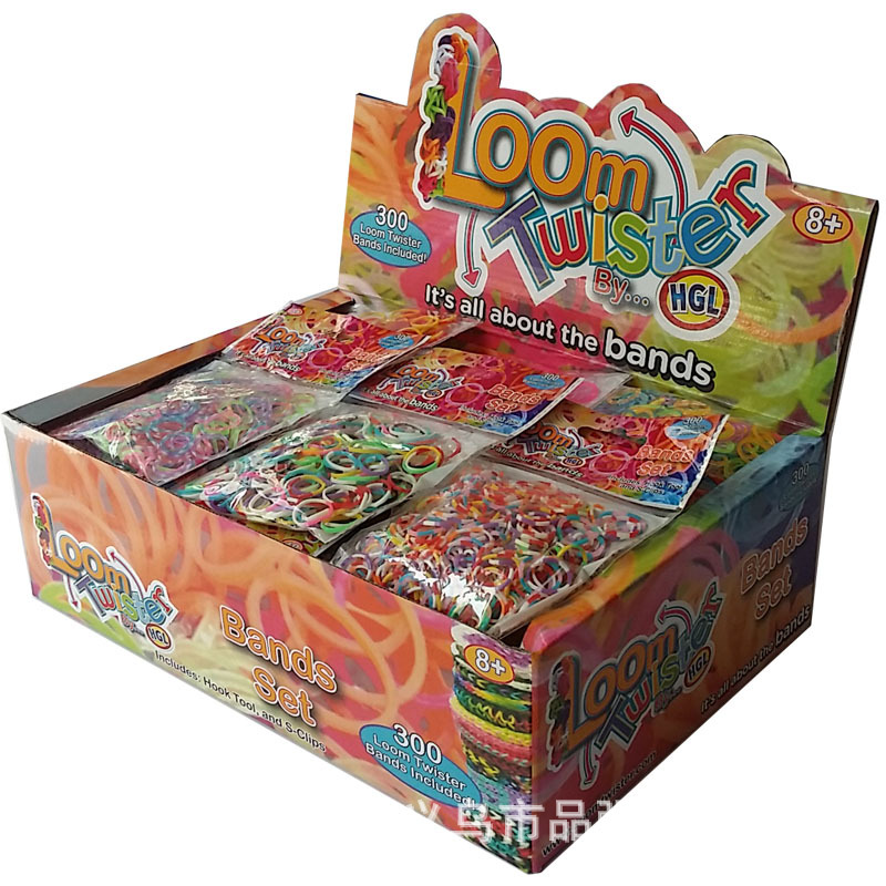 

Цепочка на руку Rianbow loom DIY Rainbow Loom Bands