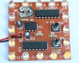 聚零 16 Низкие многополосные текущие водные светильники DIY Electronic Production Training Teach