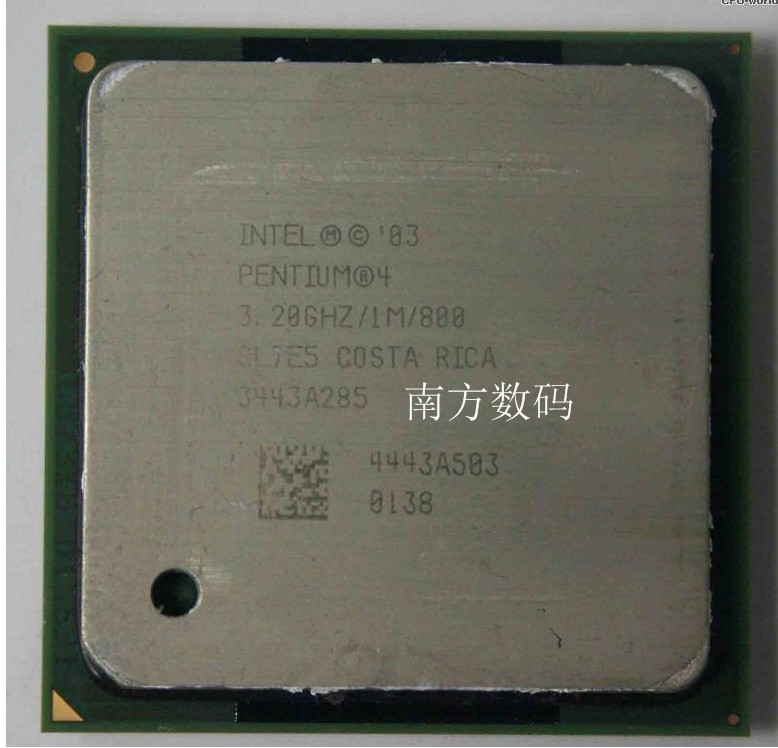 

Процессор Intel P4 3.2E 1M 800 3.2G HT 478 CPU 865