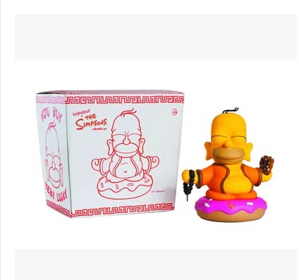 Новый нежелательный пятно Kidrobot Симпсон donuts tide игрок украшения