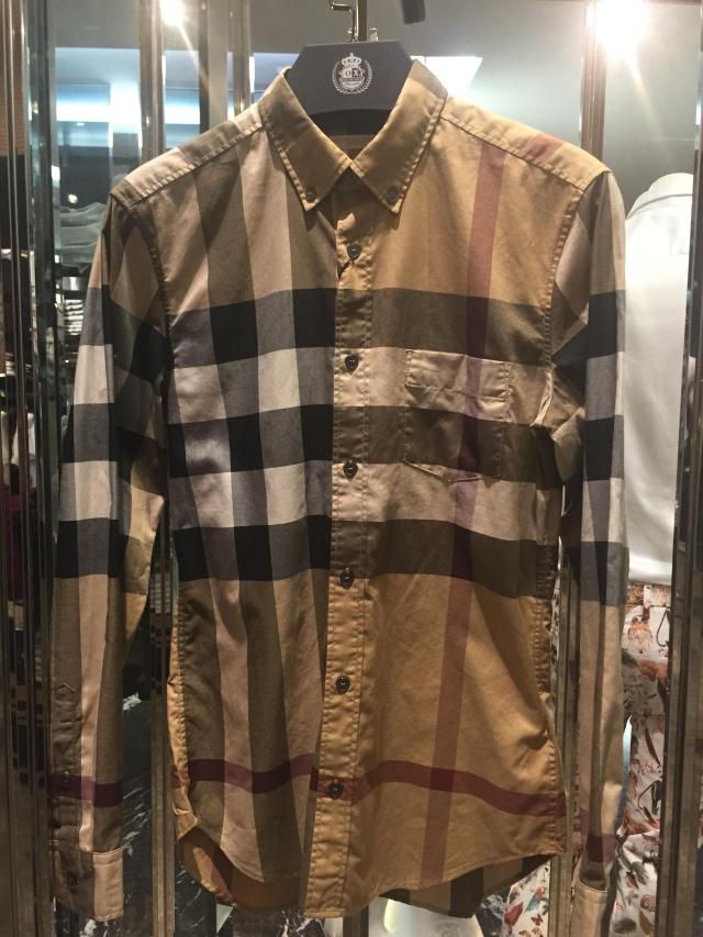 

Рубашка мужская Burberry 15 3887721