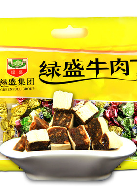 绿盛牛肉丁160g*2 牛肉干牛肉粒好吃风味特产特色休闲零食品小吃