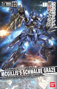 Bandai модель I-BO 03 1/100 EB-05S Schwarbe-Graz McGlis специальная машина