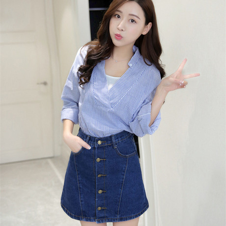 【短款裙子】_下身裙图片_牛仔半身裙价格_搭配分享 - 爱逛街手机版