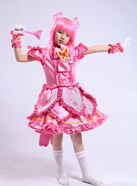 巴拉拉化装舞会新款巴拉拉音符之谜小魔仙衣服 小兰美雪美琪服装