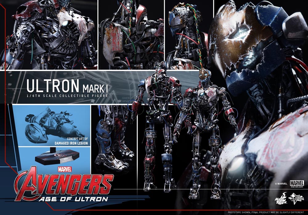 

Военные игрушки для детей Hot Toys HT 1/6 MMS292 Ultron Mark I/MK1