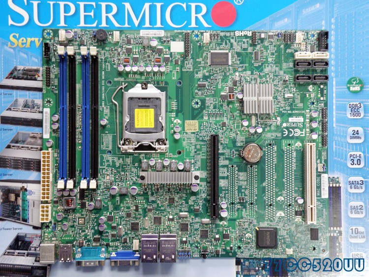 

Материнская плата AMD X9SCI-LN4 82574L C204 LGA1155