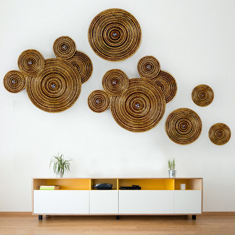 创意家居房间装饰品3d立体壁饰壁挂客厅电视背景墙面挂饰墙饰挂件