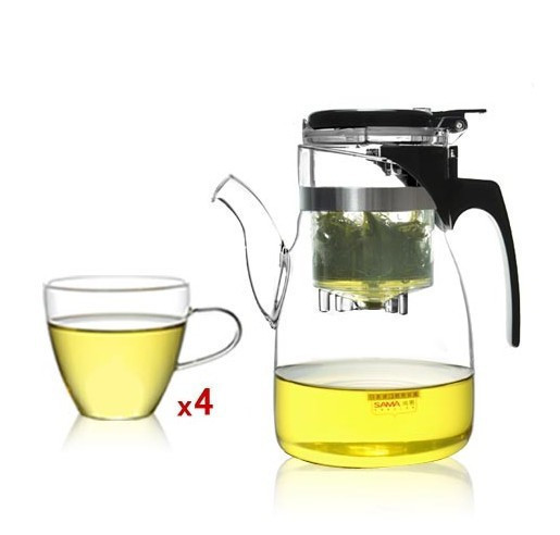 Заварочный чайник с фильтром Shang Ming G/05 G-05 1+4 900ML