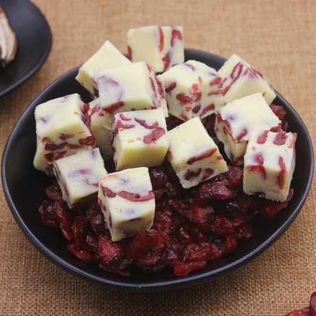 法布朗手工生巧纯可可脂草莓蔓越莓夹心奶香白巧克力生日礼物盒装