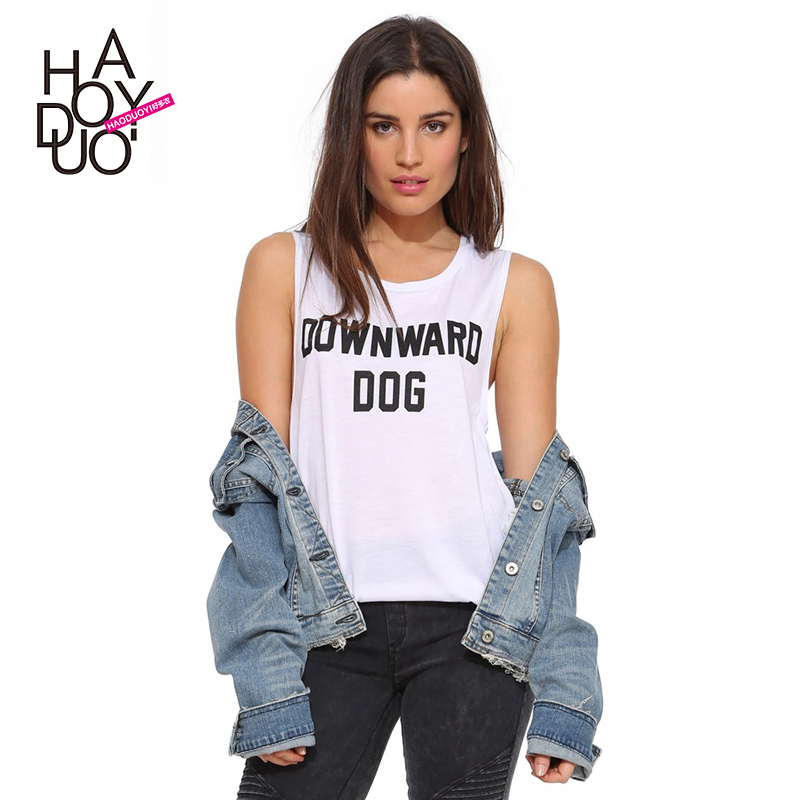 

Футболка Haoduoyi 15112a955 2015 Downward Dog
