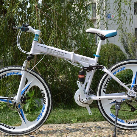 闲鱼闲置清仓全新宝马x6一体三刀山地车自行车