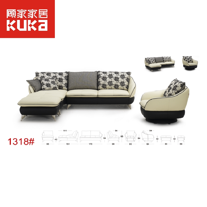 

Кожаный диван Kuka 1318