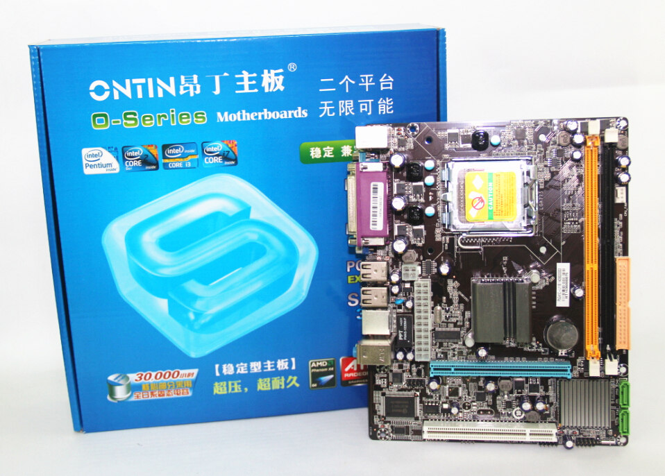 

Материнская плата Intel ONTIN G41DDR2 DDR3 1G PD IDE