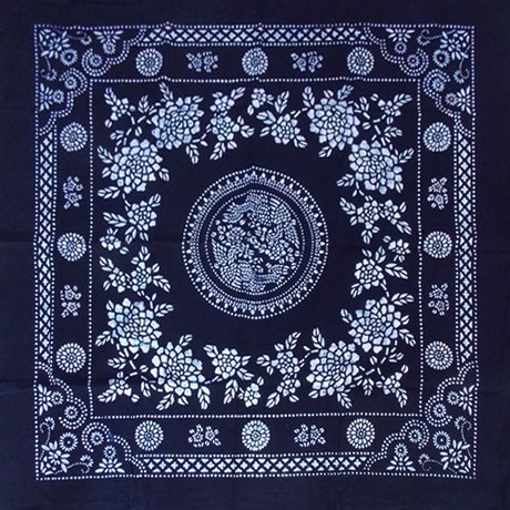 【全棉印花布】_蓝印花布图片_青花布价格_搭配分享 - 爱逛街