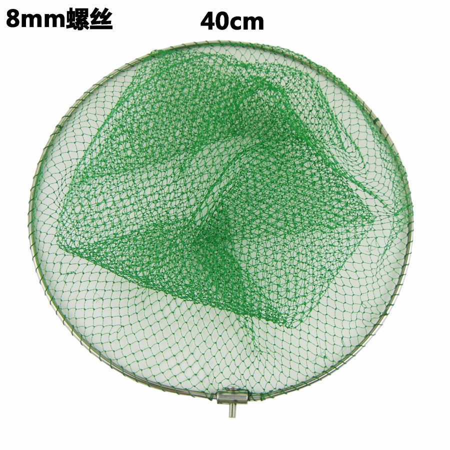 

Сачок рыболовный Stainless steel landing net head 40 40cm 8mm