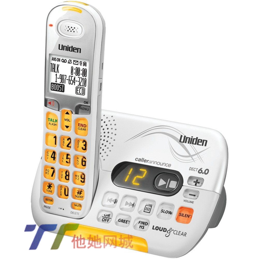 

Проводной и DECT-телефон Uniden D3097