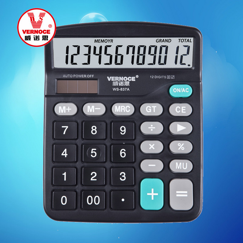 

Калькулятор VERNOCE WS-837 12