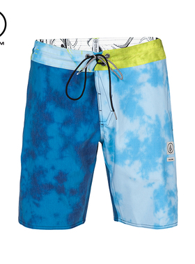 volcom冲浪裤slingers休闲系列速干条纹设计沙滩裤多口袋a0821603