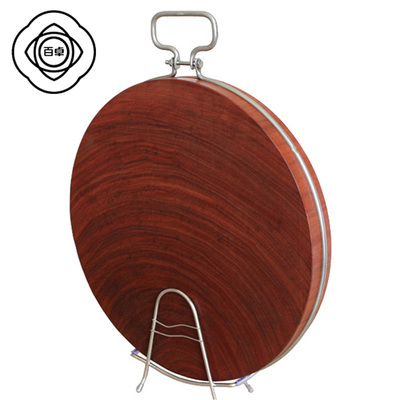 百卓铁木砧板大号圆箍款