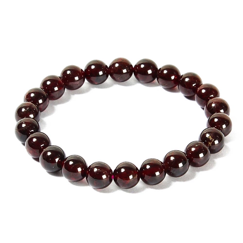 Натуральный женский модный браслет из кварца из граната