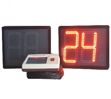 Баскетбол 24 секунды хронограф Электронный 24 секунды, чтобы отсчет о бомбардировщиках с одноподдежным светодиодом