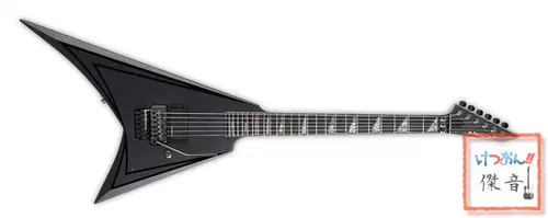 [Jieyin] Nissan Esp Edwards E-Al-166 Blacky Alexi Laiho Signature Cob