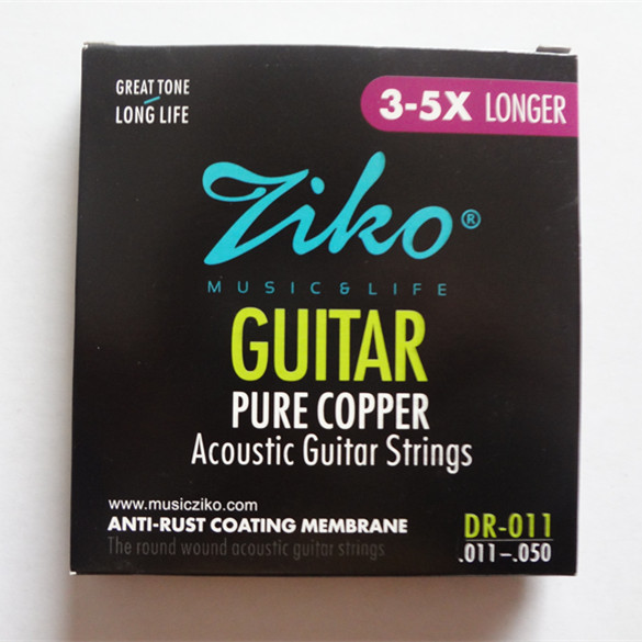 

Струны для гитар Ziko )DR-011 DR-012