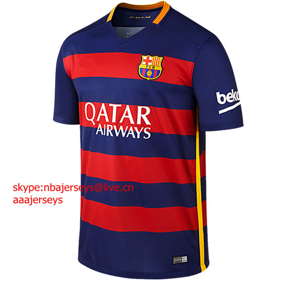 

Футбольная форма 100% Same Player Version 2015/16 Barcelona Fc Home Jerseys