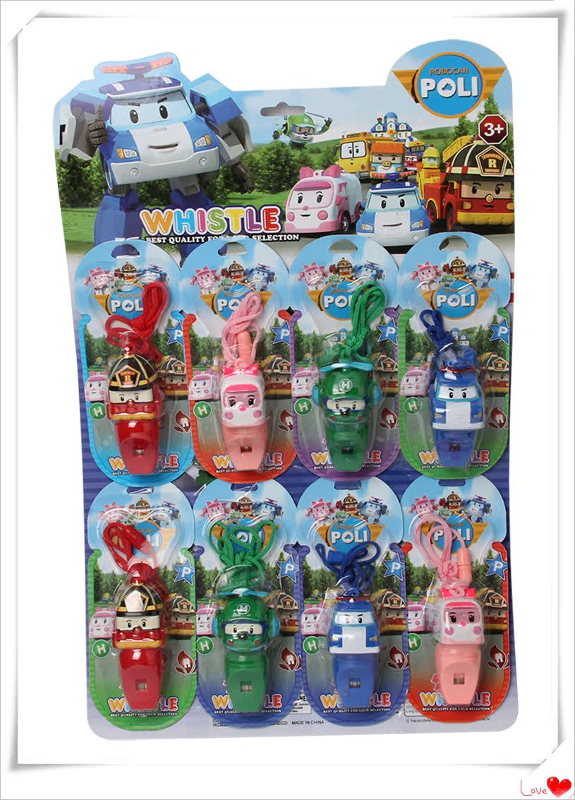 

Детские свистки, губные гармошки Other Robocar POLI