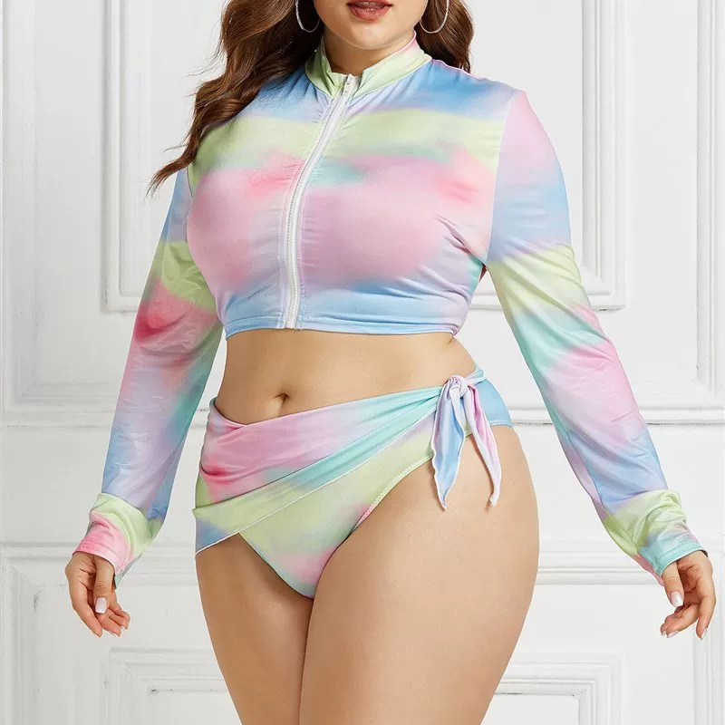 Пляжный костюм для полных девушек размера Womln Bikini Set Fatto Fatto Fatto База плавания.