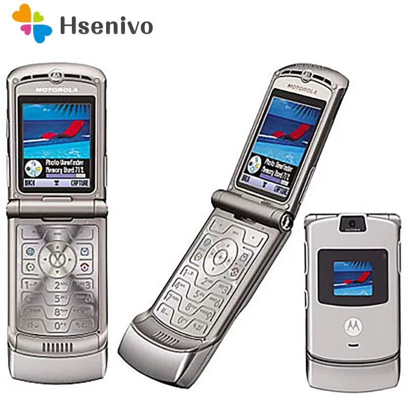 Оригинальный Motorola Razr V3 100% Хорошее качество мобильный телефон