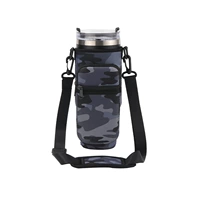 Черная камуфляжная сумка для мобильного телефона