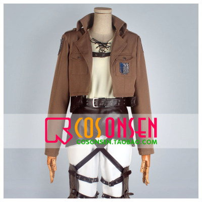 taobao agent Attack on the Giant Cos clothing Allen Investigation Corps Embroidery Edition COSPLAY clothing Cosonsen