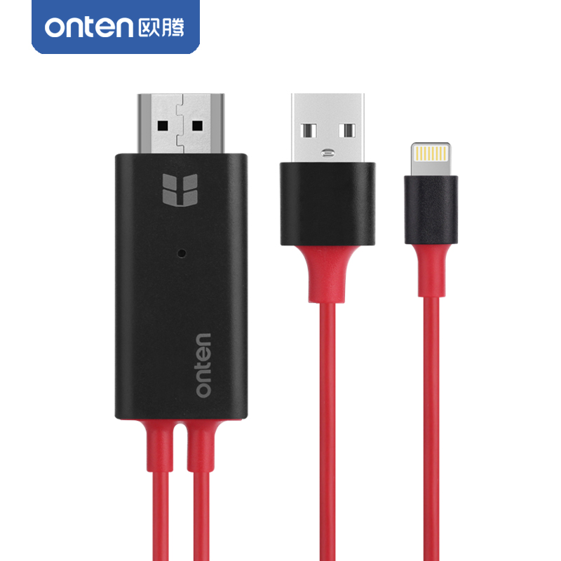 Buy Oten Apple 8X/IPAD Connect TV apple phone to HDMI transfer cable